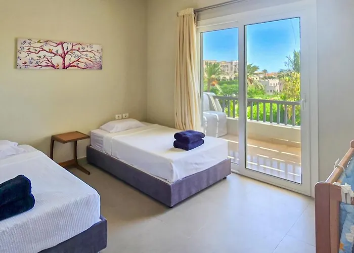 Ollystays Seaview 3br Heated Pool Gym-joubal El Gouna Gurdaka