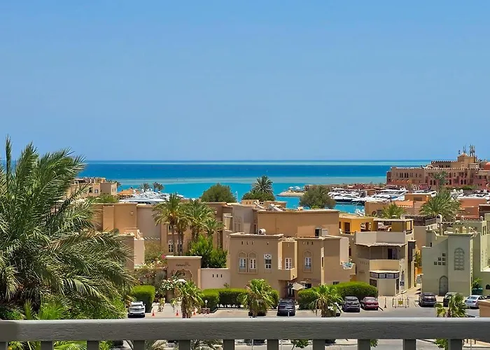 Ollystays Seaview 3br Heated Pool Gym-joubal El Gouna